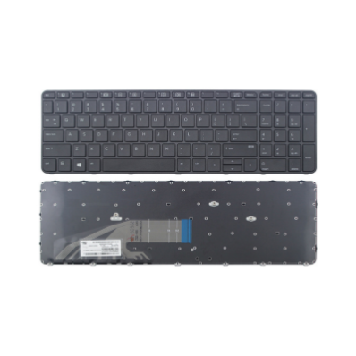 Laptop Keyboard Hp Probook 450 G3 455 G3 470 G3 Black Frame