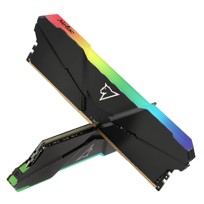 Shadow RGB RAM  Netac  8*2= 16 GB  3200 MHZ C16  288-Pin DDR4 For Desktop Computer